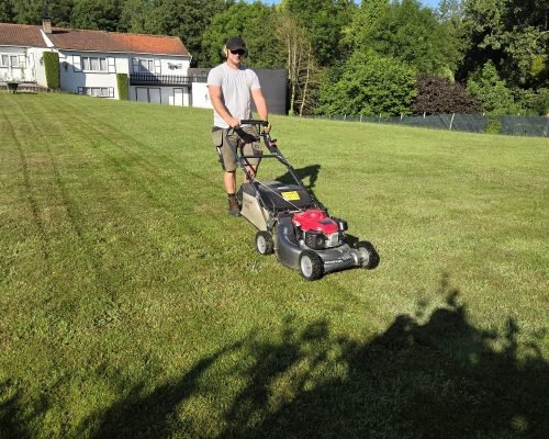 Gazon maaien